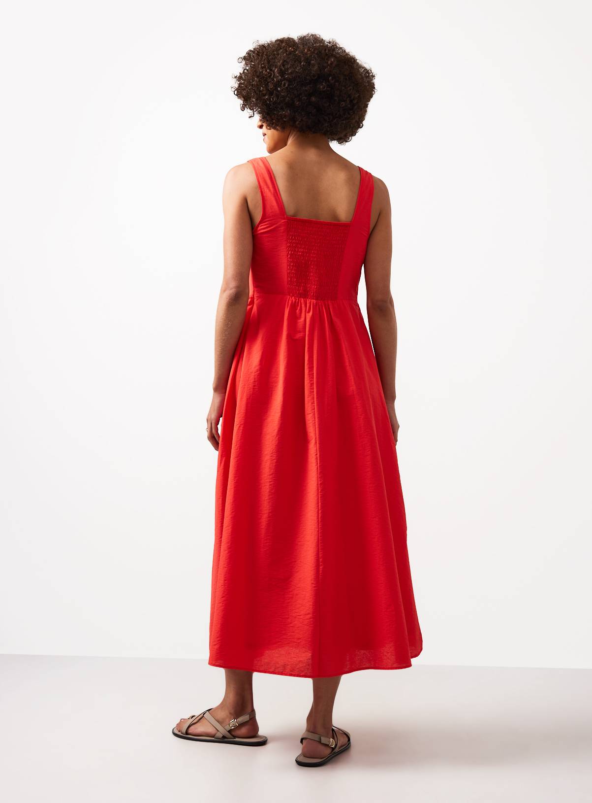 Red Midi Tennis Dress 16 - Image 4